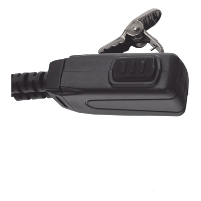 TX-EHKAV2 - Micrófono-Audífono de Tubo Acústico / Grado Médico / PTT de Alta Resistencia / Cable Reforzado con Kevlar / Compatible con Radios KENWOOD y TXPRO