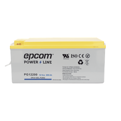 PG12200 - Epcom Powerline Batería Estacionaria de Gel / 12 V / 200 Ah PG12200