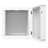 UACC-RACK-12U-WALL-SW-P - Gabinete Rack 12U / Montaje Pared / Puerta Trasera Abatible / Profundidad Ajustable 434-559 mm / Acero SPCC / 600 x 703 mm (23.6 x 27.6')