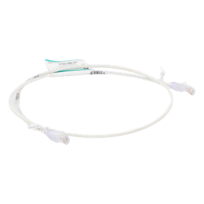 UTP28SP3 - Panduit Cat6, UTP, 3ft cable de red Blanco 0,9 m U/UTP (UTP)