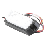 X13RW - Luz Auxiliar Ultra Brillante / 8 LED Gen III Rojo/Claro / 10-30VCC / 12cm x 4.64cm x 2.4cm / 25 Patrones / Wig-Wag