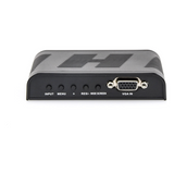 TT7505 - Convertidor de Video / S-Video, BNC y VGA a VGA / Resolución 1920x1200 / 6 Modos HD / Ajuste de Imagen / Fuente 5V 1A Incluida