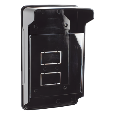 JY-003-B - Carcasa Protectora Universal Color Negro con Tapadera de Acrílico / Medidas 245 × 143 × 83 mm / Compatible con Múltiples Modelos de Control de Acceso
