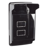 JY-003-B - Carcasa Protectora Universal Color Negro con Tapadera de Acrílico / Medidas 245 × 143 × 83 mm / Compatible con Múltiples Modelos de Control de Acceso