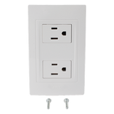JTL-B72-23 - Contacto Dúplex de 127 V~60 HZ 15 A / Color Blanco.