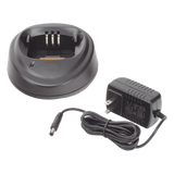 TX-CHEP450 - Cargador Rápido de Escritorio / Radios de 2 Vías / Protección Inteligente / Fuente 120 VCA Incluida / Operación -20°C a 45°C (-4°F a 113°F)
