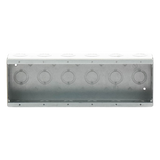 HUB-960 - Raco Caja Multigang de Acero / 6 Posiciones / Profundidad 2.5 in HUB-960