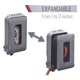 HUB-ML500G - Hubbell Cubierta impermeable / 1 entrada / Montaje horizontal-vertical HUB-ML500G