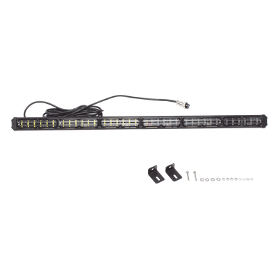 XLT2136W - Barra de Luz de Advertencia / 6 Módulos / 24 LED Gen III / 30' (762 mm) / 18 Patrones / 10-30 VCC