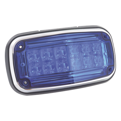XT1885B - Luz de Advertencia LED / 12 LEDs / 11 Patrones de Destello / IP67 / 12-30 VCC / 170 x 134 x 64.5 mm