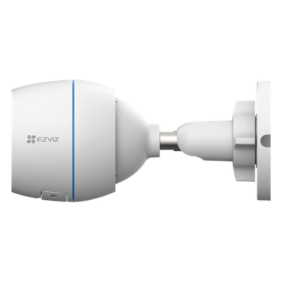 CS-H3C - EZVIZ H3c Bala (forma) Cámara de seguridad IP Exterior 1920 x 1080 Pixeles Pared, Inalámbrico y alámbrico, Amazon Alexa & Google Assistant, Blanco