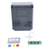 XB-FS-PCB-BOX - Caja de Control para Barrera / 20 x 15.2 x 5 cm / Botonera Tricolor / Compatible XBS5000 y XBF3000 / AC 130V / IP para Espacios Reducidos