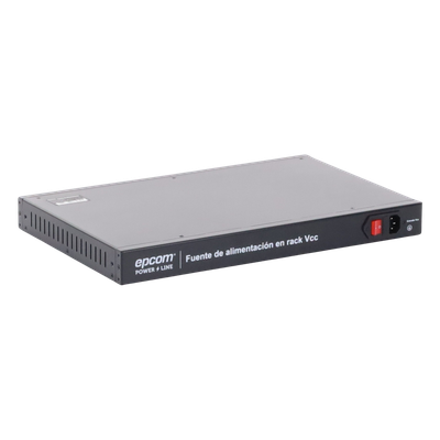 RK-12DC-20A - Epcom Powerline Fuente de Alimentación Rack 19" / 16 Puertos / 12 VDC RK-12DC-20A