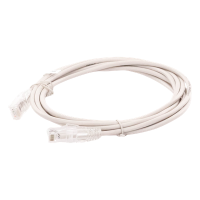 LP-UT6A-300-GY28 - Linkedpro By Epcom Cable de Parcheo Slim UTP Cat6A / 3 m (9.84 ft) / 28 AWG LP-UT6A-300-GY28