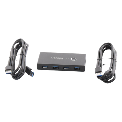 30768 - Ugreen 30768 hub de interfaz USB 3.2 Gen 1 (3.1 Gen 1) Type-A 5000 Mbit/s Negro