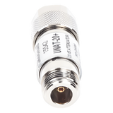 UNAT-20 - Atenuador en Línea / 20 dB ±0.3 dB / 0.5 W / DC-6 GHz / Conectores N Macho-Hembra / 50 Ω