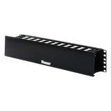 WMPHF2E - Organizador de Cables Horizontal / 2UR / 19in / Frontal con Tapa Extendida / ABS