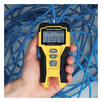 VDV526200 - Tester de Cable LAN / Pantalla LCD Retroiluminada / Detección de Fallas Múltiples / Generador de Tono / Cat3 a Cat7 / Blindaje y No Blindaje