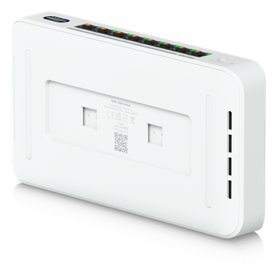 UDB-SWITCH - Switch PoE+ / 8 Puertos Multi-Gig / 1 x 10 GbE y 7 x 2.5 GbE / Wi-Fi 7 / 6 GHz / 30 W por Puerto / Compacto