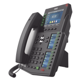 X6U - Teléfono IP Empresarial / 20 Líneas SIP / Triple Pantalla Color / Puertos Gigabit / PoE / Bluetooth / Opus