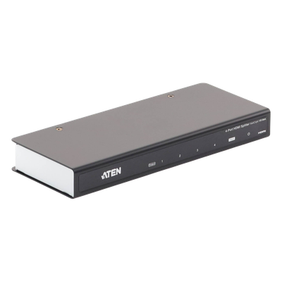 VS184A - Splitter HDMI / 1 Entrada x 4 Salidas / 4K UHD @ 60 Hz / HDCP 2.2 / HDR 4:4:4 / 10.2 Gbps / EDID Automático