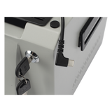 XMRA8-R3 - Estación de Descarga para Body Cam / 8 Puertos / Pantalla Táctil 10 Pulgadas / Ethernet 1000 Mbps / Almacenamiento 36 TB / Android Integrado