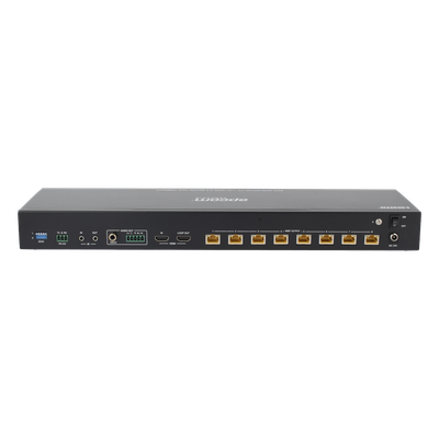 EPP-SPB18H150 - Splitter y Extensor de Video HDBaseT / 1x8 / 4K@60Hz 4:4:4 / 120 m (393.7 ft) en 4K / 150 m (492.1 ft) en 1080p / 18 Gbps / HDR10+ / PoC / IR y RS-232