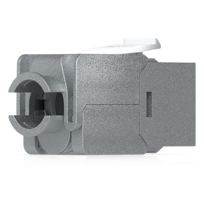 UACC-KEYSTONE-JACK-C6A - Keystone Jack / Cat6A / Terminación Toolless / Snap-In / 12 Piezas / 23-26 AWG