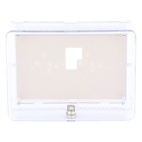 TG512A1009/U - Guarda Antimanipulación para Termostato / Policarbonato Transparente / Montaje Vertical u Horizontal / Cerradura con Llave / Tamaño Grande