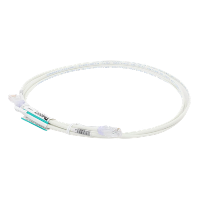 UTP28SP7 - Cable de Parcheo / Cat6 / UTP 28AWG / Diámetro Reducido 3.8 mm / 2.13 m (7 ft) / Doble Clasificación CM/LSZH / Blanco Mate