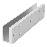 BU600LED - Accesspro Montaje para puerta de vidrio / 180x40x28 mm / Vidrio 8-15 mm BU600LED
