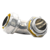 ANC-HLC-100 - Conector Curvo para Tubo Liquidtight / 1" (25 mm) / Acabado Bruñido / UL 514B / NEMA FB-1