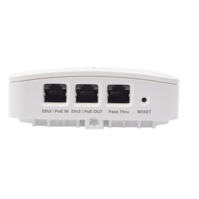XV222H0A10RW - Punto de Acceso Wi-Fi 6 / Diseño de Pared / 2.5 Gbps / 3 Puertos Gigabit / PoE Passthrough / Radio IoT / Gestión Cloud
