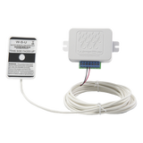 WB-200 - Detector de nivel de agua / Montaje en pared / 6 sensores en paralelo / 8-28 VDC/VAC / Relé 1A / 0°C a 54°C / 100' (30.48 m) alcance