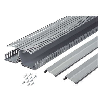 DRD44LG6 - Panduit Canaleta Ranurada / Montaje Riel DIN 35 mm / 4.12 in Ancho x 8.23 in Alto x 6 ft (1.83