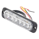 SP6A - Signalpro Luz Auxiliar LED / 6 LED Alta Potencia / Perfil Bajo 9 mm SP6A