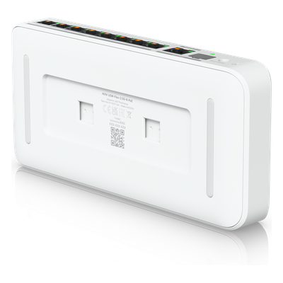 USW-FLEX-2.5G-8-POE - Switch PoE++ / 8 Puertos 2.5GbE / 1 Puerto 10GbE RJ45/SFP+ / 76W PoE / 30Gbps / 6.99 × 3.91 × 1.10 pulgadas