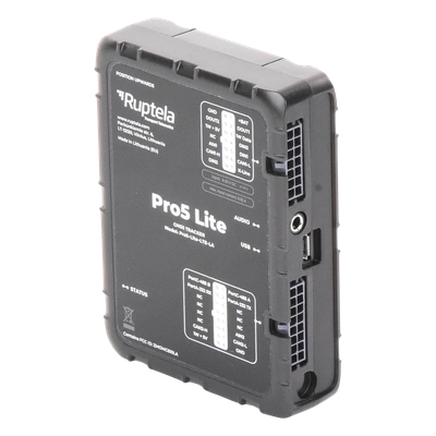 PRO5LITE - Ruptela Localizador GPS Vehicular / LTE Cat1 (4G) y GSM 2G / CAN Bus FMS J1708 J1939 PRO5LITE