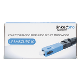 LPSMSCUPC10 - Linkedpro By Epcom Conector de Fibra Óptica / SC/UPC / Monomodo LPSMSCUPC10