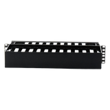 WMP1E - Organizador de Cables Horizontal / Doble Frontal y Posterior / 2UR / 19in / ABS