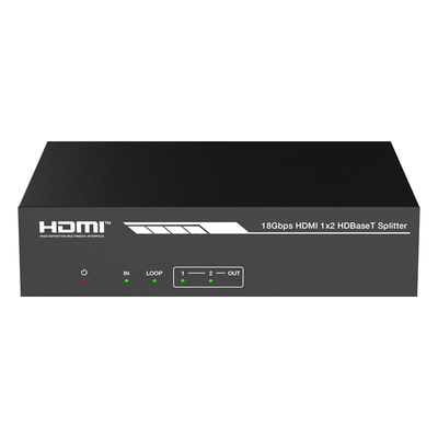 EPP-SPB12H150 - Splitter y Extensor HDMI / 1x2 / HDBaseT / 4K@60Hz 4:4:4 / 120 m (393.7 ft) / 1080p@150 m (492.1 ft) / PoC / Audio 7.1 Canales