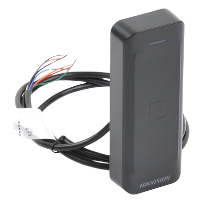 DS-K1802E - Hikvision Lector de Tarjetas PROX EM / Exterior IP65 / Wiegand W26/W34 DS-K1802E