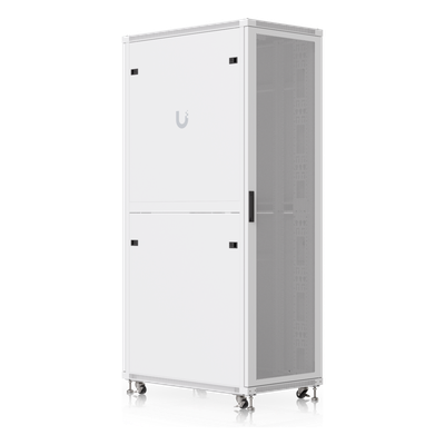 UACC-RACK-42U-1000-P - Gabinete de Rack 42U / Acero SPCC / Carga 800 kg (1763.7 lb) Estática / Profundidad Ajustable / Puertas Perforadas / Ruedas con Seguro