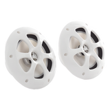 KFC-1613MRW - Par de altavoces fabricado en grado marinos en color blanco de 6.5"  de 100 W de entrada máxima