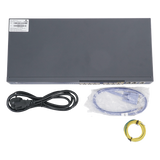 V1600D4-DP - OLT EPON / 4 Puertos PON / 8 Puertos Uplink RJ45+SFP / 256 ONUs / 20 km / Rack 1U