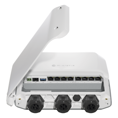 RB5009UPR+S+OUT - Mikrotik RB5009UPr+S+OUT router 2.5 Gigabit Ethernet, Gigabit Ethernet Blanco