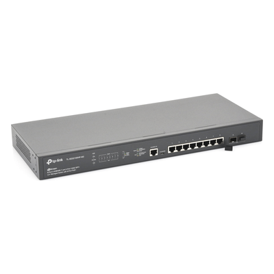 TL-SG3210XHPM2 - Switch Administrable L2+ / 8 Puertos PoE+ MultiGigabit 2.5G / 2 Puertos SFP+ 10G / Presupuesto PoE 240W / Rendimiento 80 Gbps / Montaje en Rack