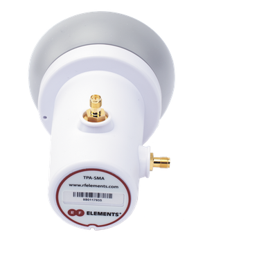 TPA-SMA - Adaptador TwistPort / Conector RP-SMA / Banda ultra-ancha 5180-6400 MHz / Polarización dual H+V / Diseño sin cables internos