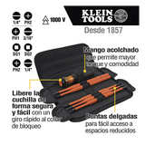 32288 - Juego de Desarmadores Intercambiables con Aislamiento 8 en 1.