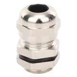 TXG-BM-12X1.5 - Conector Tipo Glándula / Ajustable 3-6.5 mm / Rosca M14 / IP68 / Latón Niquelado / -40℃ a 100℃